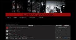 Desktop Screenshot of forum.supernatural.com.pl