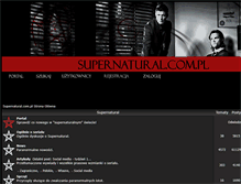 Tablet Screenshot of forum.supernatural.com.pl